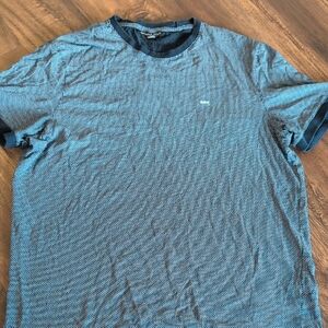 Michael Kors Men's Blue Hugo Boss Shirt